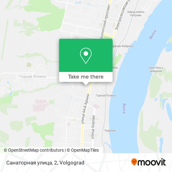 Санаторная улица, 2 map