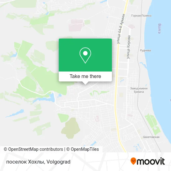 поселок Хохлы map