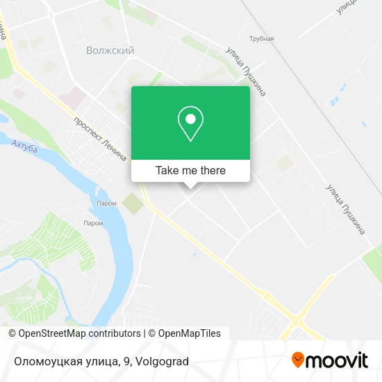 Оломоуцкая улица, 9 map