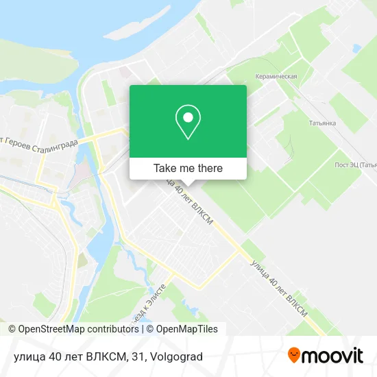 улица 40 лет ВЛКСМ, 31 map