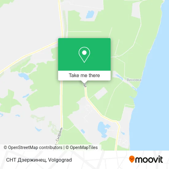 СНТ Дзержинец map