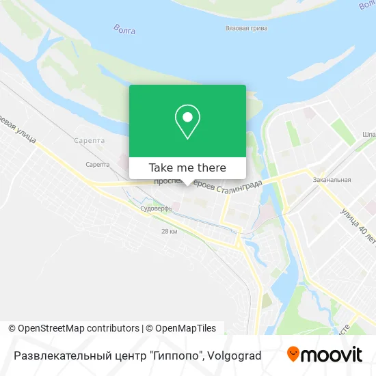 Развлекательный центр "Гиппопо" map