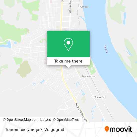 Тополевая улица 7 map