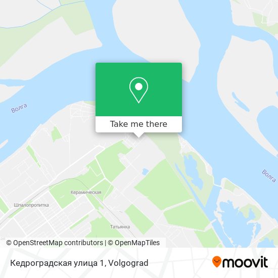 Кедроградская улица 1 map