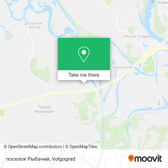 поселок Рыбачий map