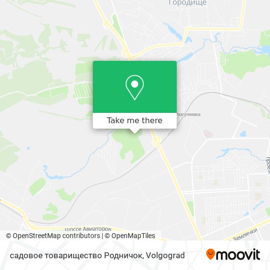 садовое товарищество Родничок map