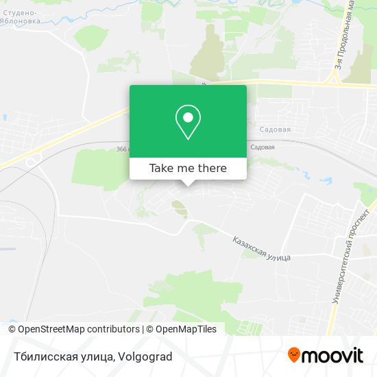 Тбилисская улица map