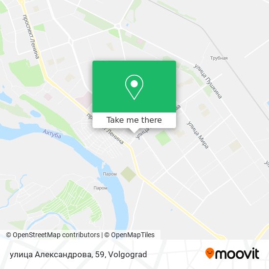 улица Александрова, 59 map