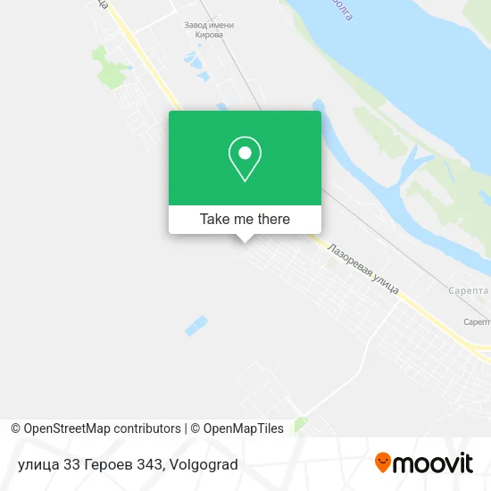 улица 33 Героев 343 map