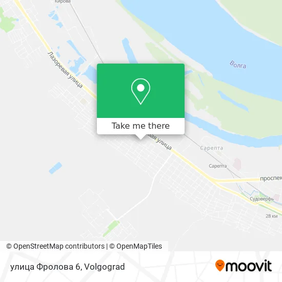 улица Фролова 6 map