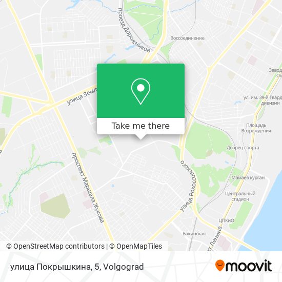 улица Покрышкина, 5 map