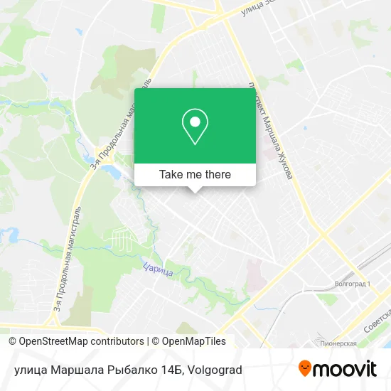 улица Маршала Рыбалко 14Б map