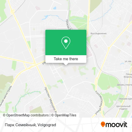 Парк Семейный map