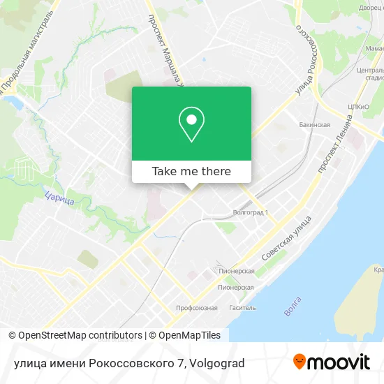 улица имени Рокоссовского 7 map