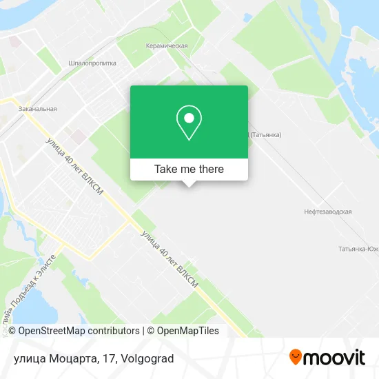 улица Моцарта, 17 map