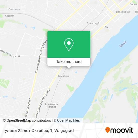улица 25 лет Октября, 1 map