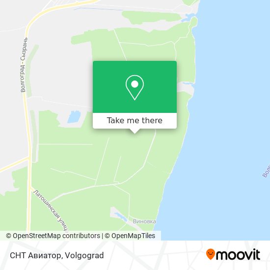 СНТ Авиатор map