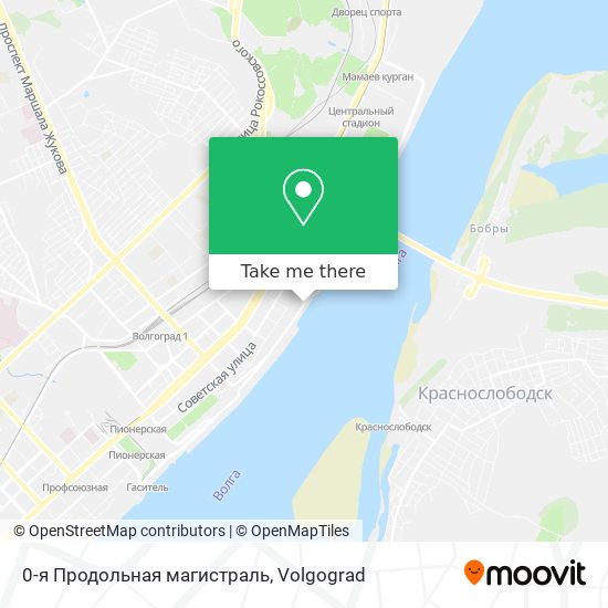 0-я Продольная магистраль map