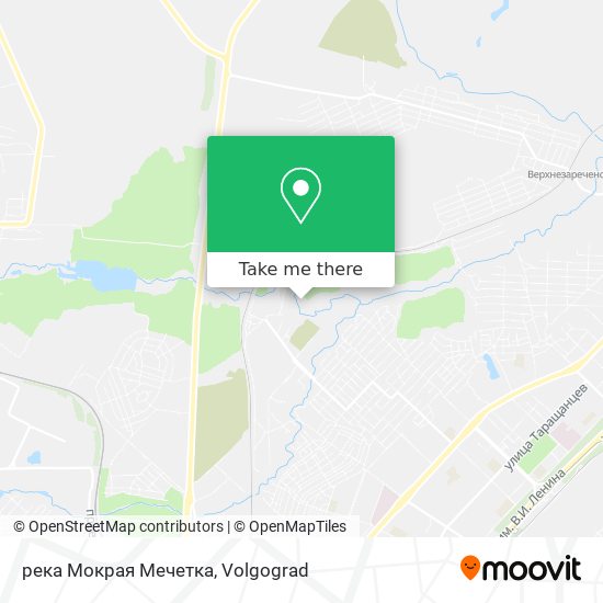 река Мокрая Мечетка map