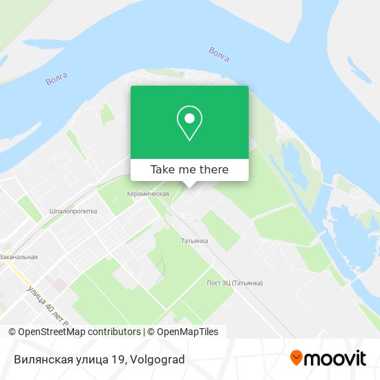 Вилянская улица 19 map