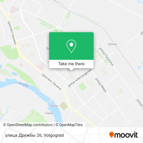 улица Дружбы 26 map