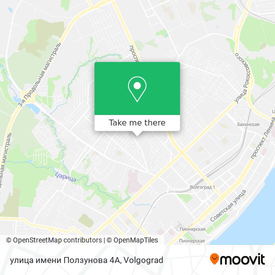 улица имени Ползунова 4А map