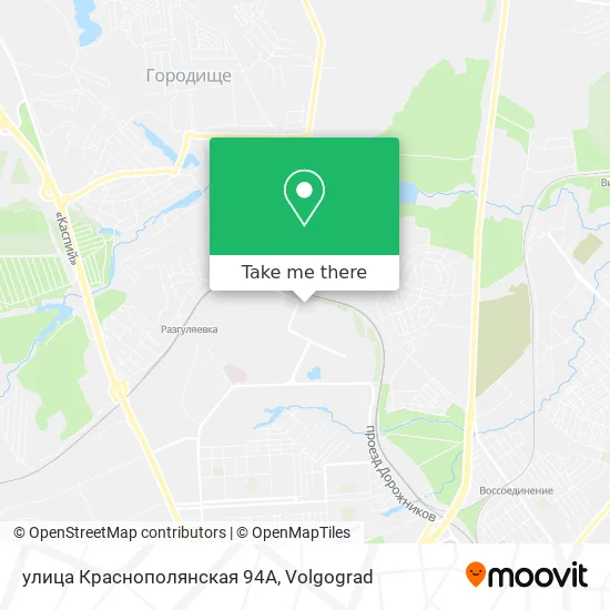 улица Краснополянская 94A map