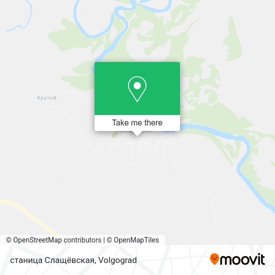 станица Слащёвская map