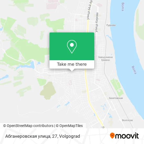 Абганеровская улица, 27 map