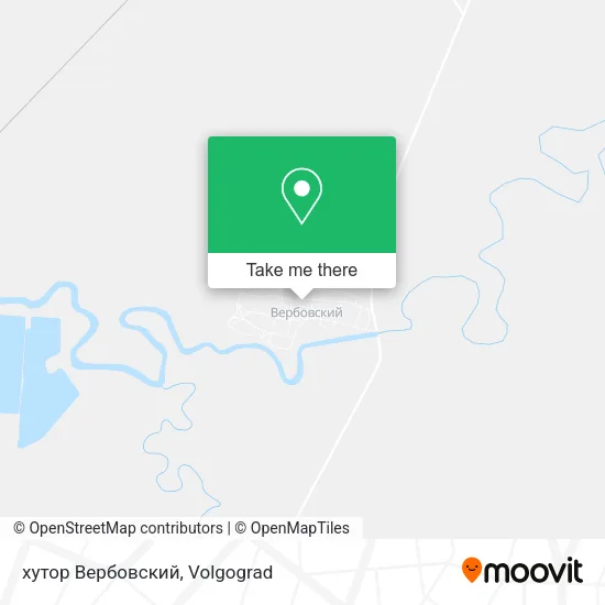 хутор Вербовский map
