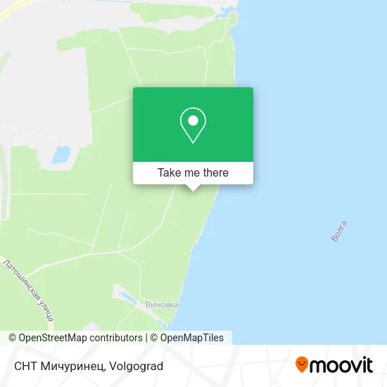 СНТ Мичуринец map