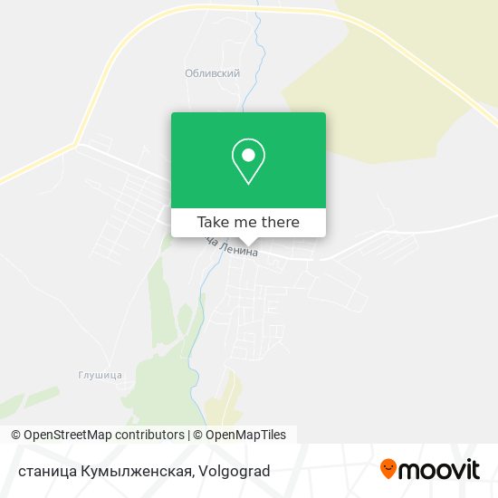 станица Кумылженская map