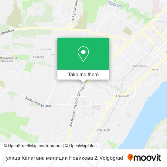 улица Капитана милиции Новикова 2 map