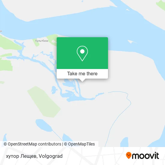 хутор Лещев map