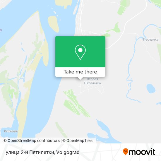 улица 2-й Пятилетки map