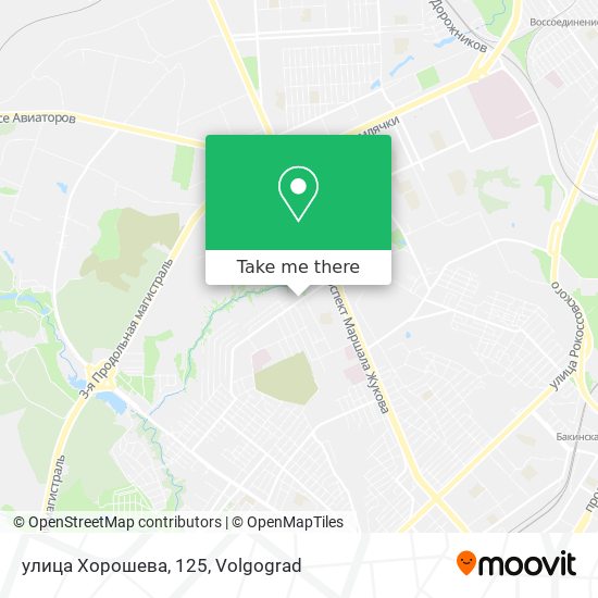 улица Хорошева, 125 map