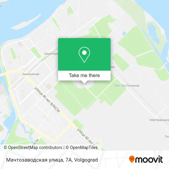 Мачтозаводская улица, 7А map