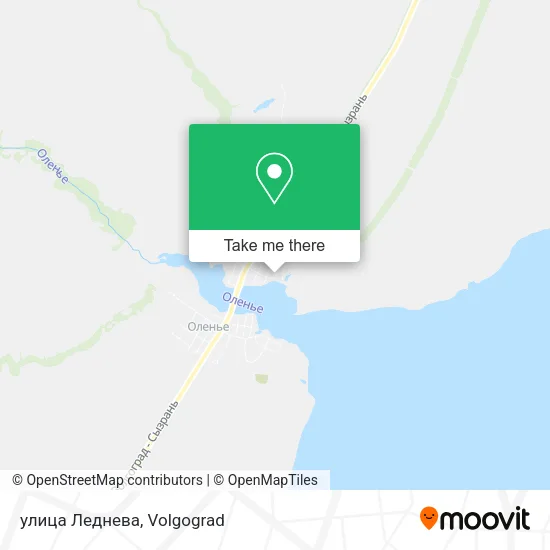 улица Леднева map