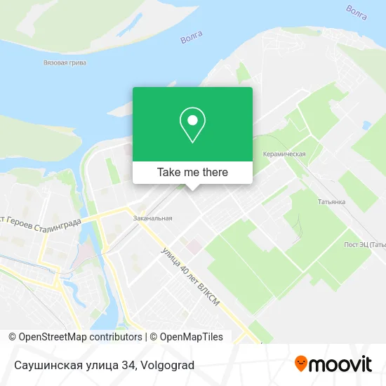Саушинская улица 34 map