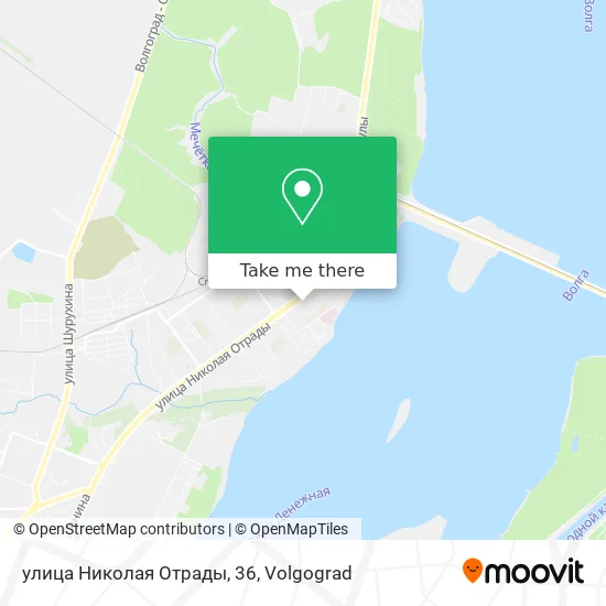 улица Николая Отрады, 36 map