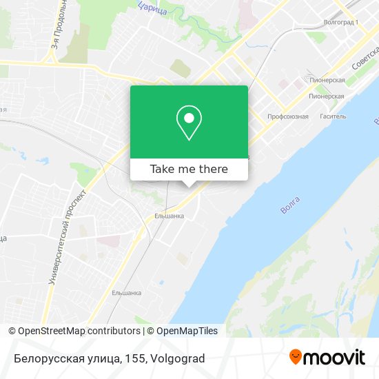 Белорусская улица, 155 map