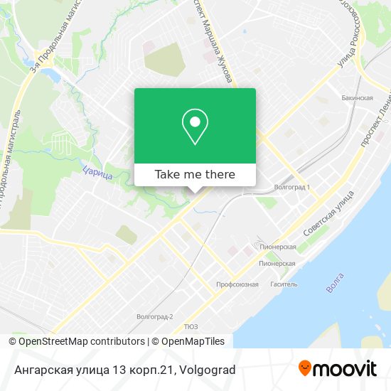 Ангарская улица 13 корп.21 map