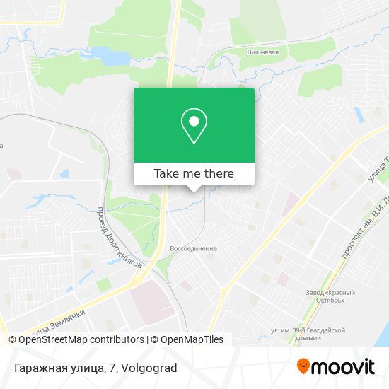 Гаражная улица, 7 map