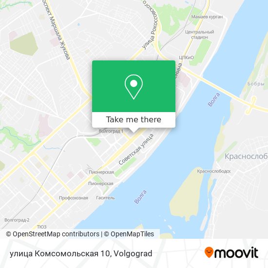 улица Комсомольская 10 map