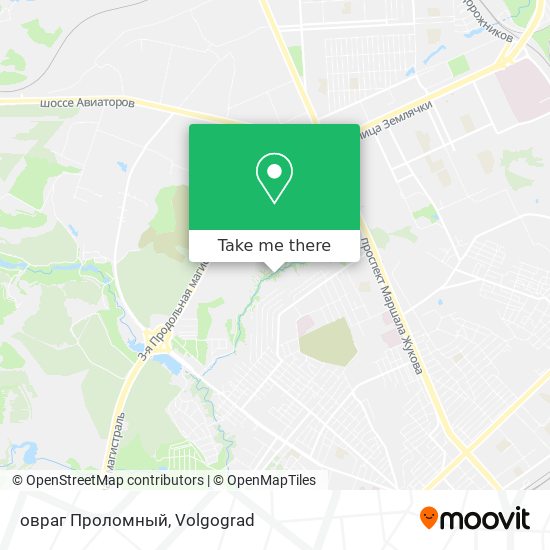 овраг Проломный map