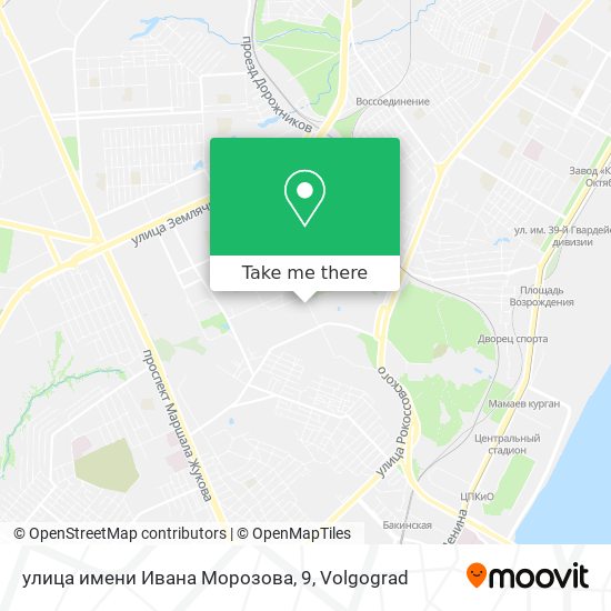 улица имени Ивана Морозова, 9 map
