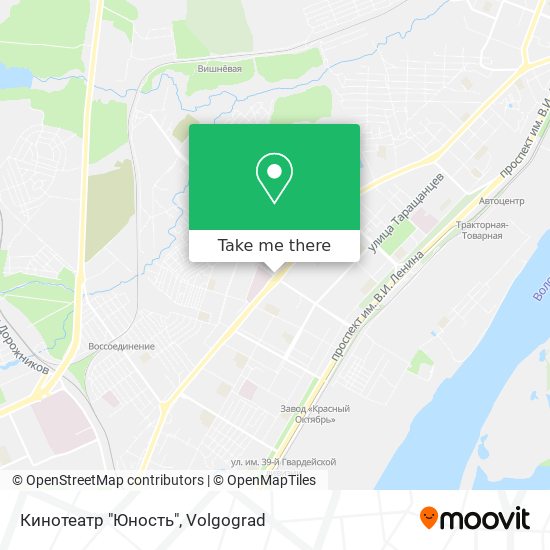 Кинотеатр "Юность" map