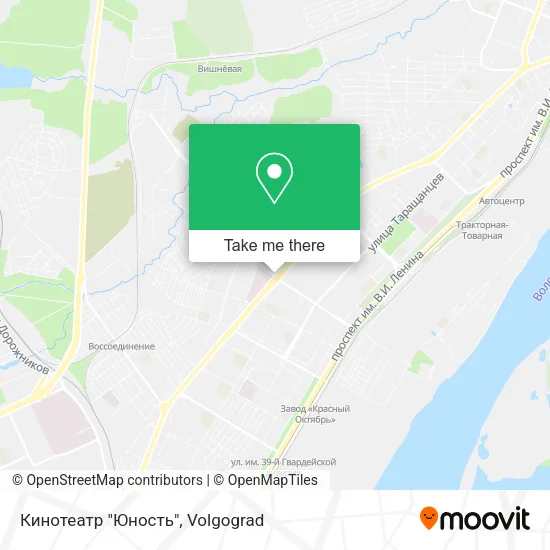 Кинотеатр "Юность" map