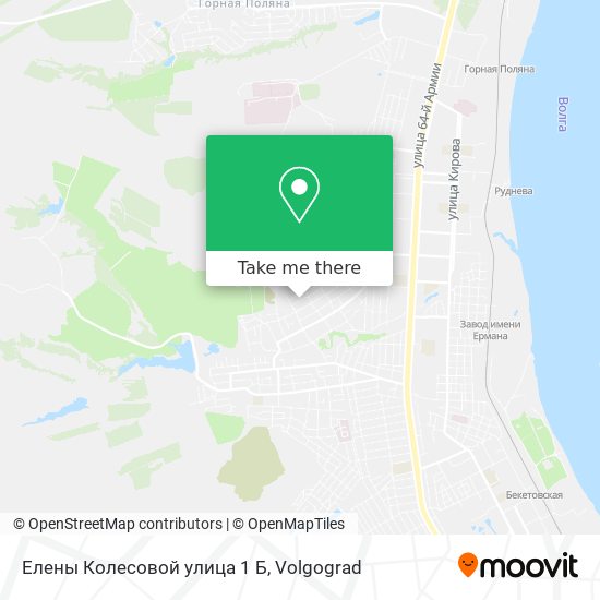 Елены Колесовой улица 1 Б map