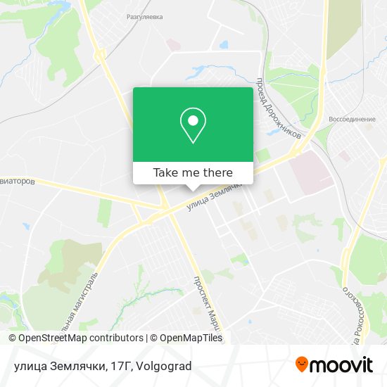 улица Землячки, 17Г map